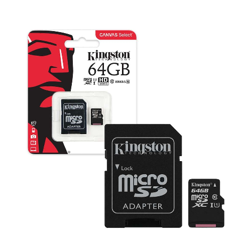 Cartão Micro SD 64GB Kingston class10 